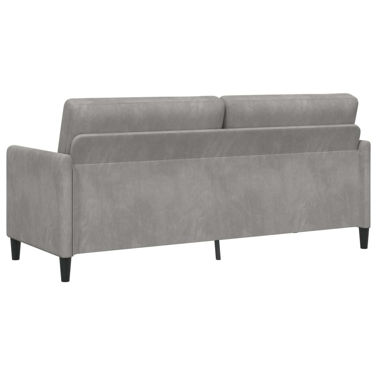 Bank met opslag Lichtgrijs 192 x 78 x 87 cm Polyester is nu te koop bij PeponiXL, paradijselijk wonen!