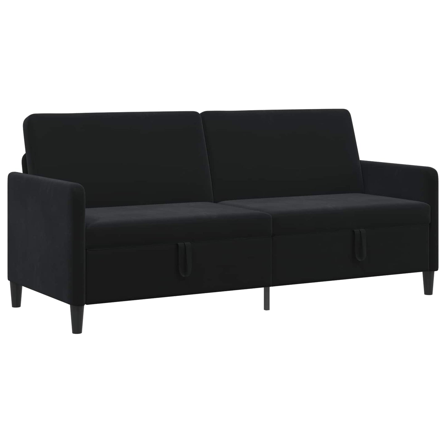 Bank met opslag Zwart 192 x 78 x 87 cm Polyester is nu te koop bij PeponiXL, paradijselijk wonen!
