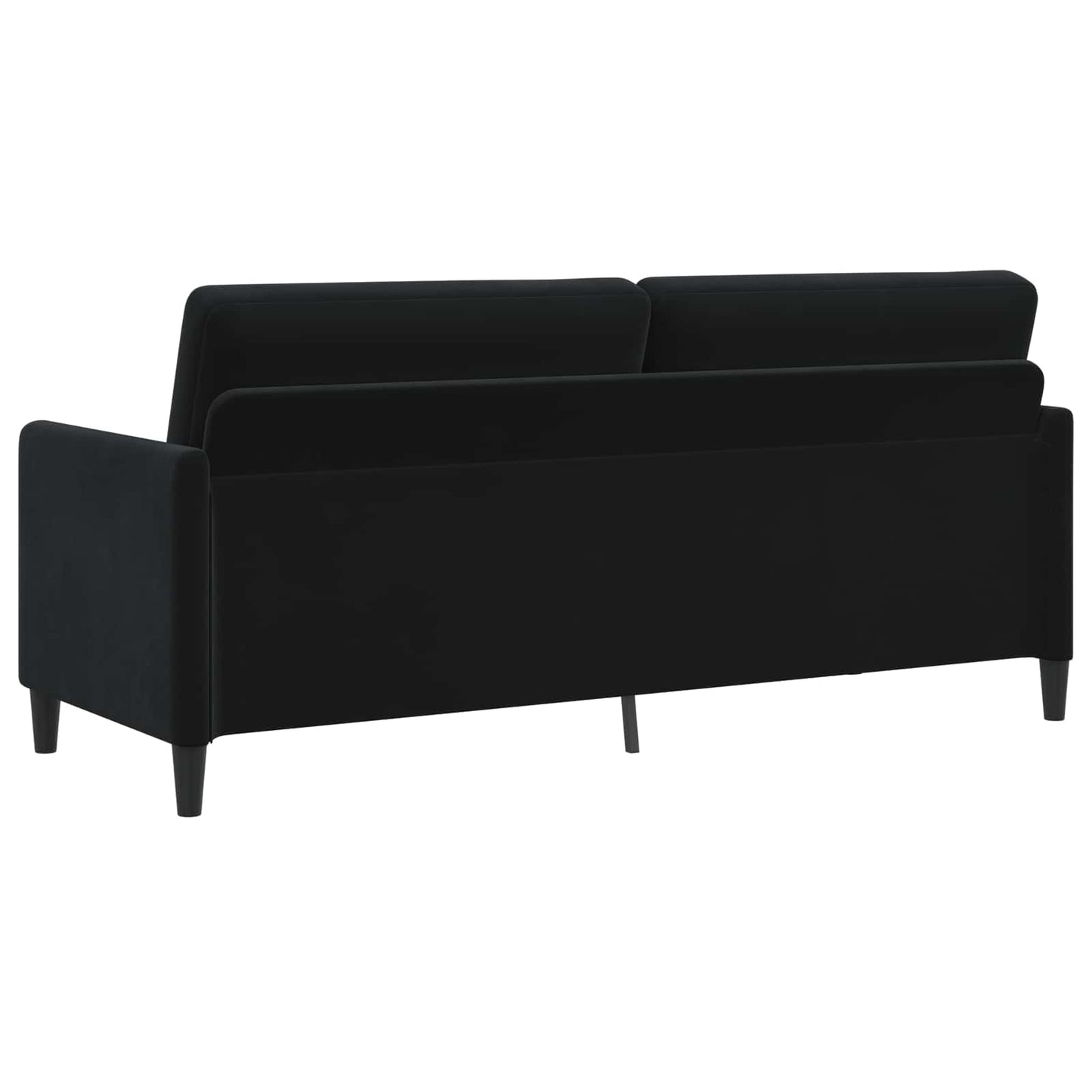 Bank met opslag Zwart 192 x 78 x 87 cm Polyester is nu te koop bij PeponiXL, paradijselijk wonen!