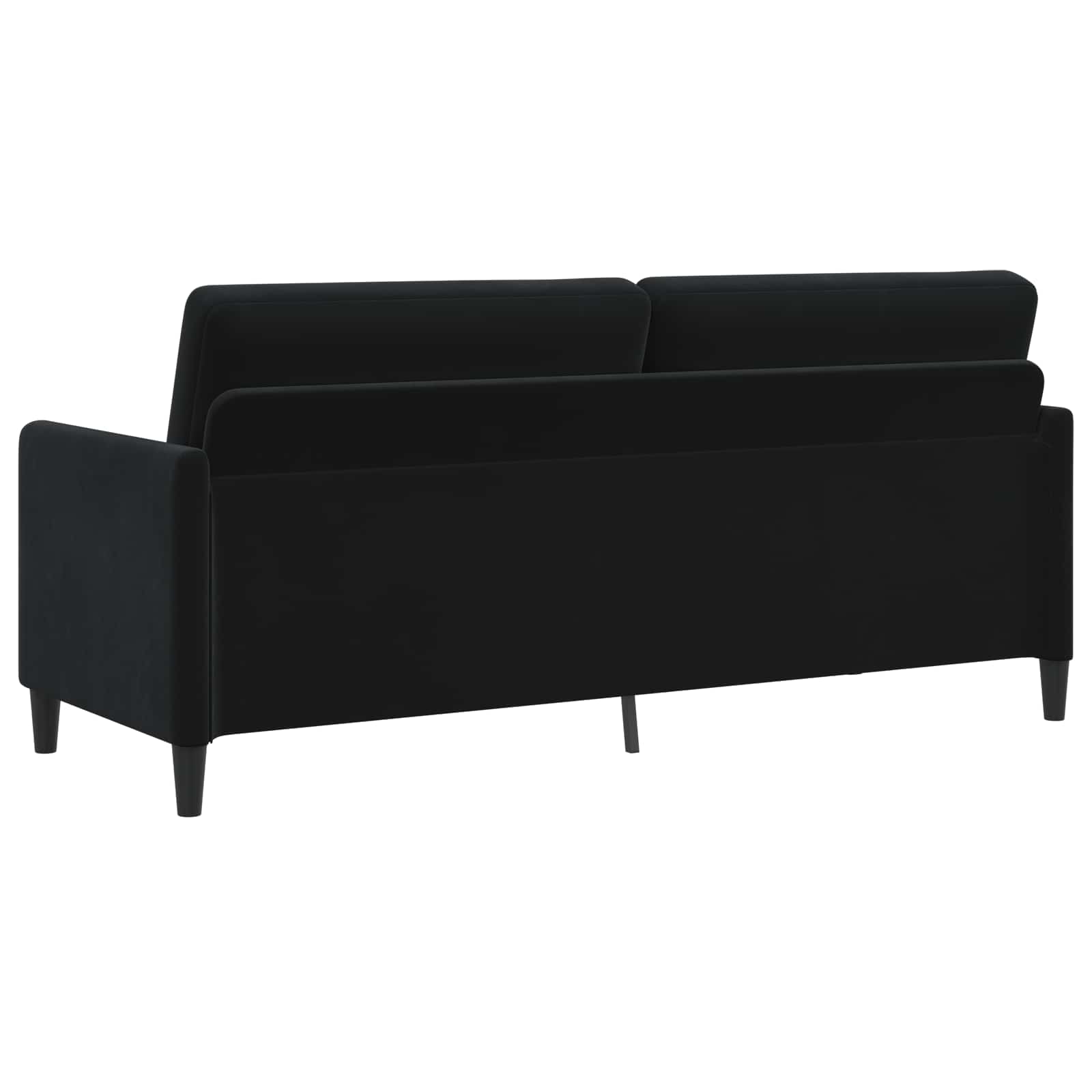 Bank met opslag Zwart 192 x 78 x 87 cm Polyester is nu te koop bij PeponiXL, paradijselijk wonen!