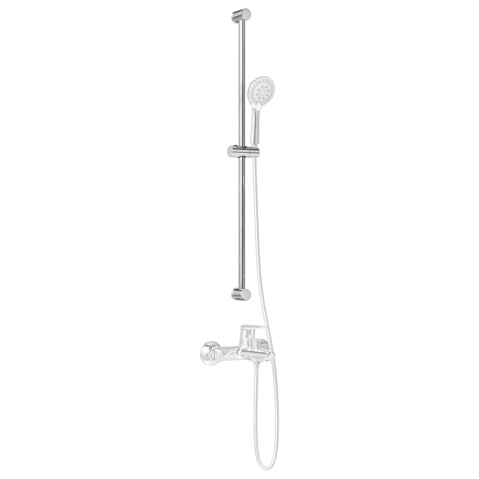 Douchkop Houder Chroom 101 cm Roestvrij staal is nu te koop bij PeponiXL, paradijselijk wonen!