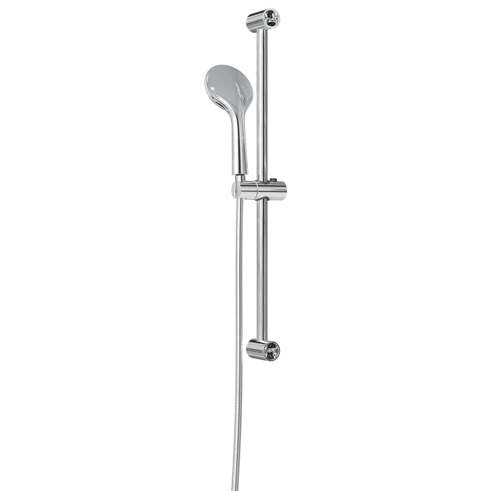 Douchesysteem set Chroom 71 cm Roestvrij staal is nu te koop bij PeponiXL, paradijselijk wonen!