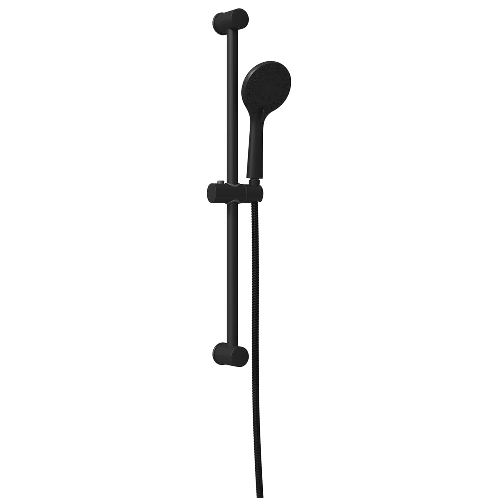Douchesysteem set Zwart 71 cm Roestvrij staal is nu te koop bij PeponiXL, paradijselijk wonen!