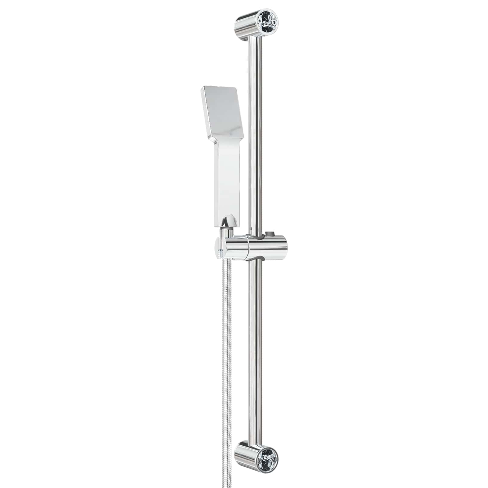 Douchesysteem set Chroom 70 cm Roestvrij staal is nu te koop bij PeponiXL, paradijselijk wonen!