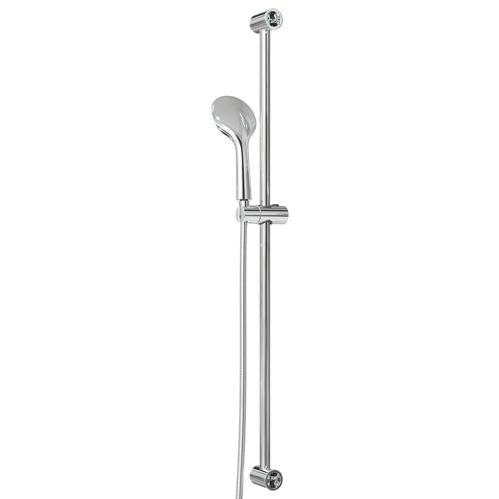 Douchesysteem set Chroom 101 cm Roestvrij staal is nu te koop bij PeponiXL, paradijselijk wonen!