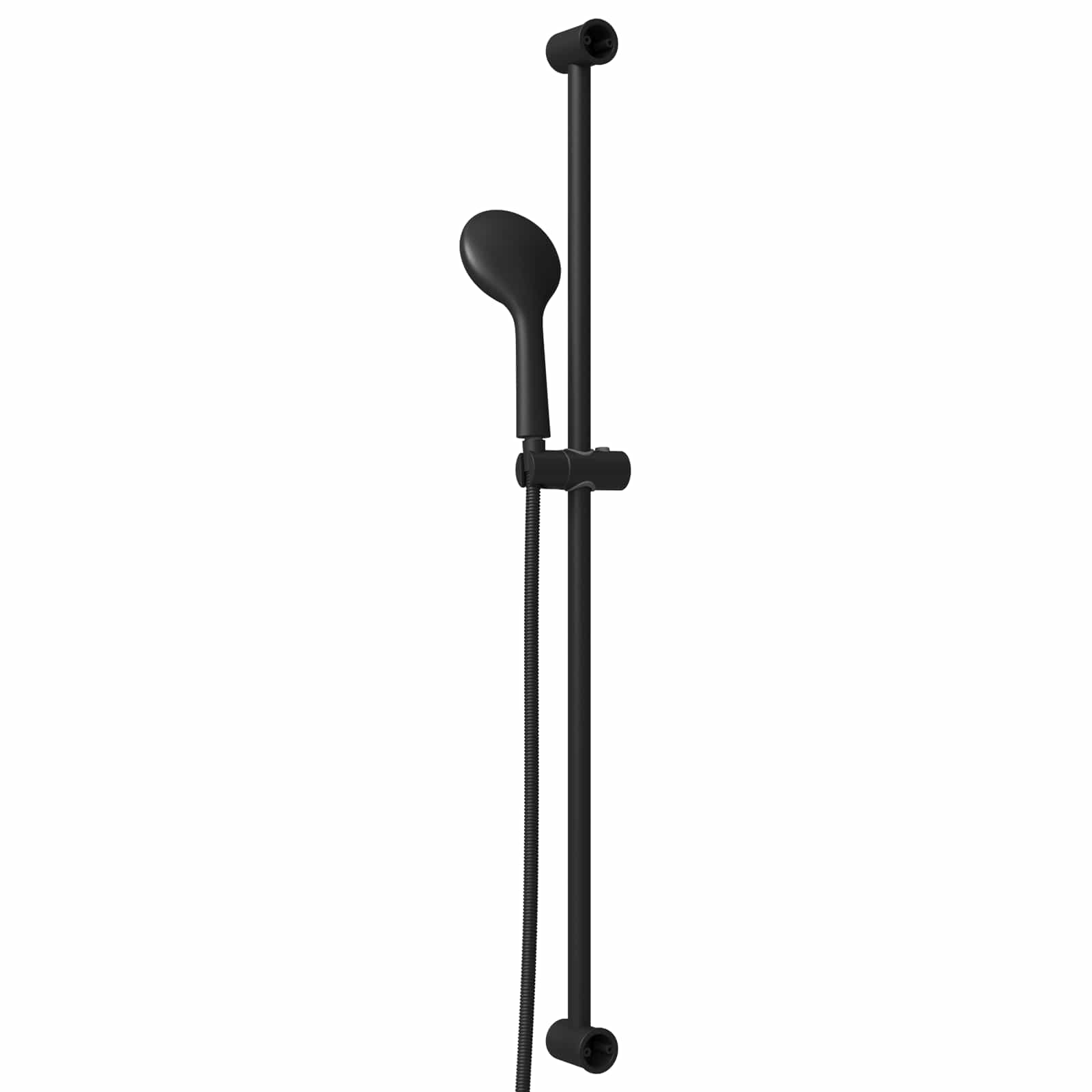 Douchesysteem set Zwart 101 cm Roestvrij staal is nu te koop bij PeponiXL, paradijselijk wonen!