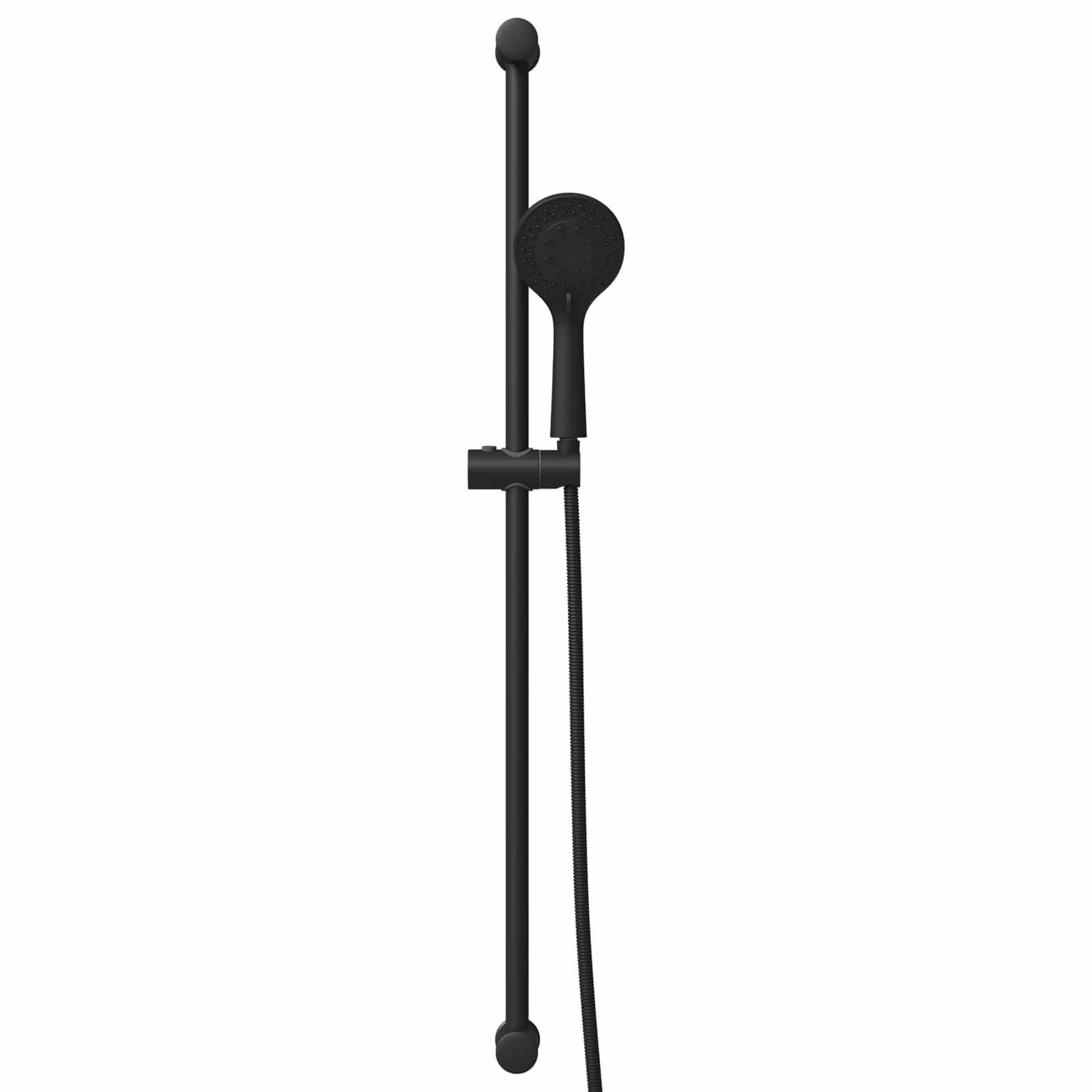 Douchesysteem set Zwart 101 cm Roestvrij staal is nu te koop bij PeponiXL, paradijselijk wonen!