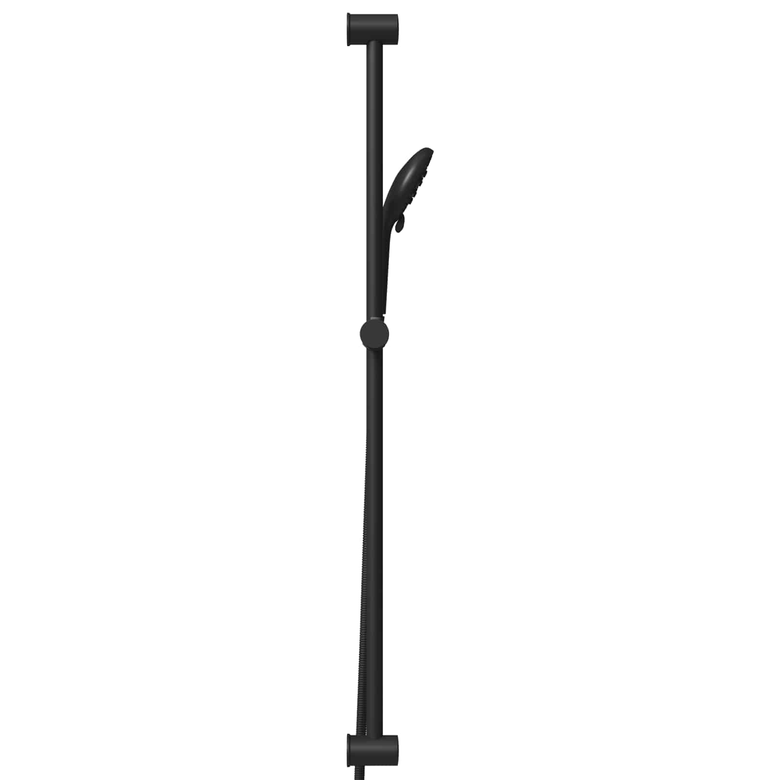 Douchesysteem set Zwart 101 cm Roestvrij staal is nu te koop bij PeponiXL, paradijselijk wonen!