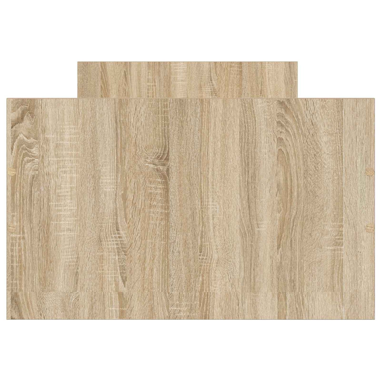 Bedframe met lade met hoofdeinde Sonoma Eiken Bewerkt hout