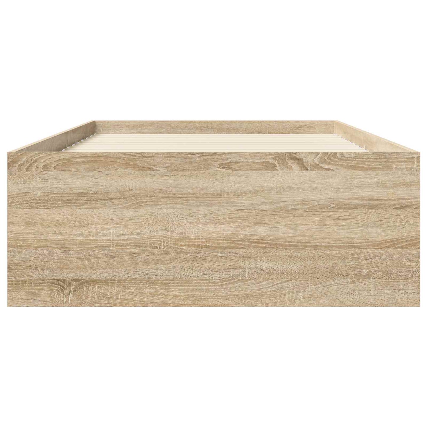 Bedframe met opslag Sonoma Eiken 80 x 200 cm Bewerkt hout
