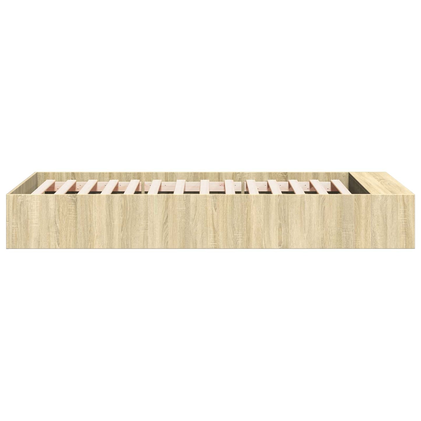 Bedframe met opslag Sonoma Eiken 80 x 200 cm Bewerkt hout