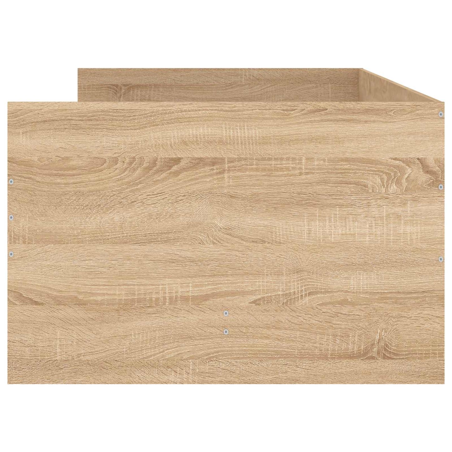 Bedframe met lade met opslag Sonoma Eiken Massief grenenhout