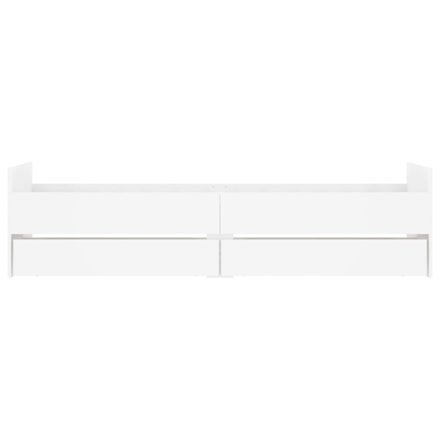 Bedframe Wit Bewerkt hout is nu te koop bij PeponiXL, paradijselijk wonen!