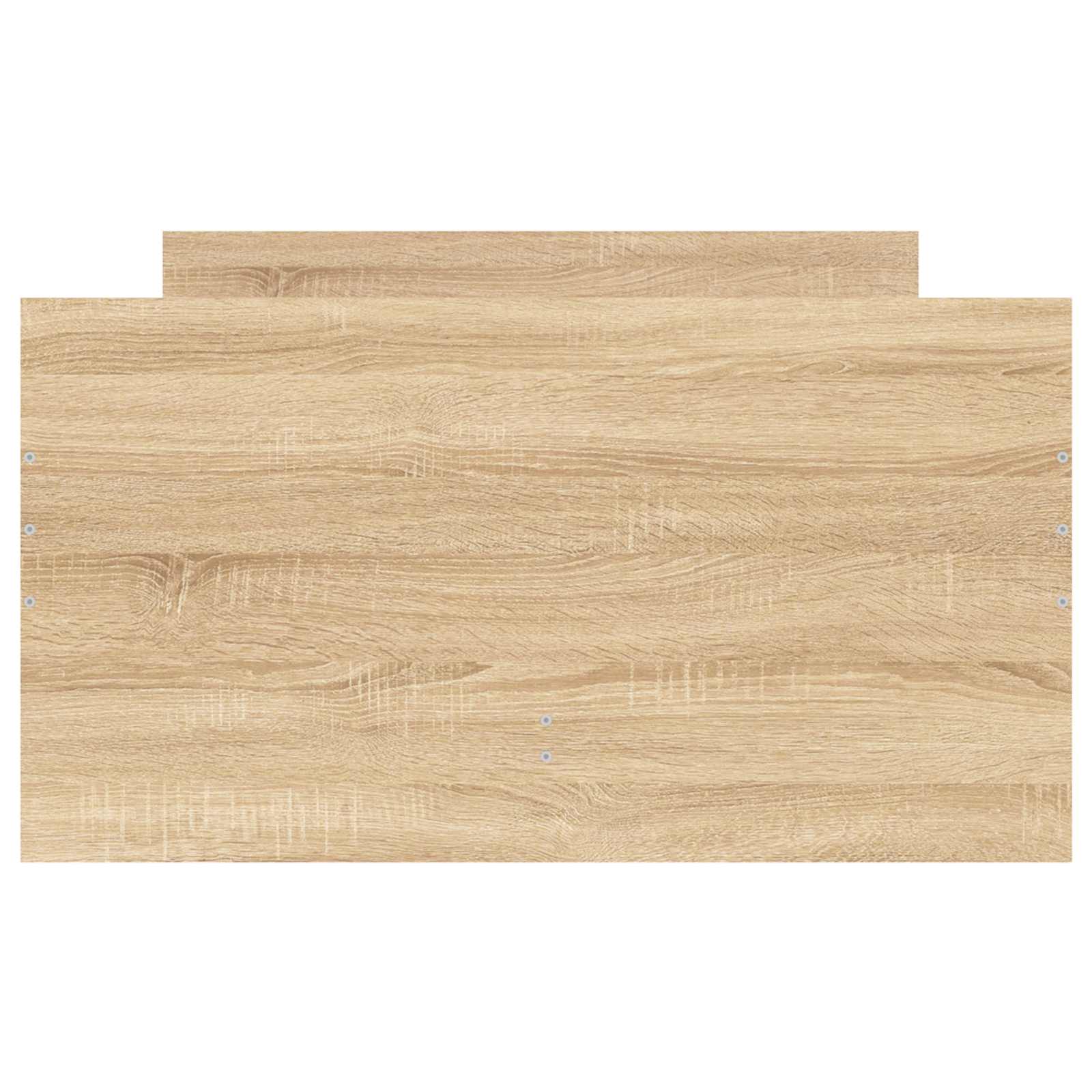 Bedframe Sonoma Eiken Bewerkt hout is nu te koop bij PeponiXL, paradijselijk wonen!