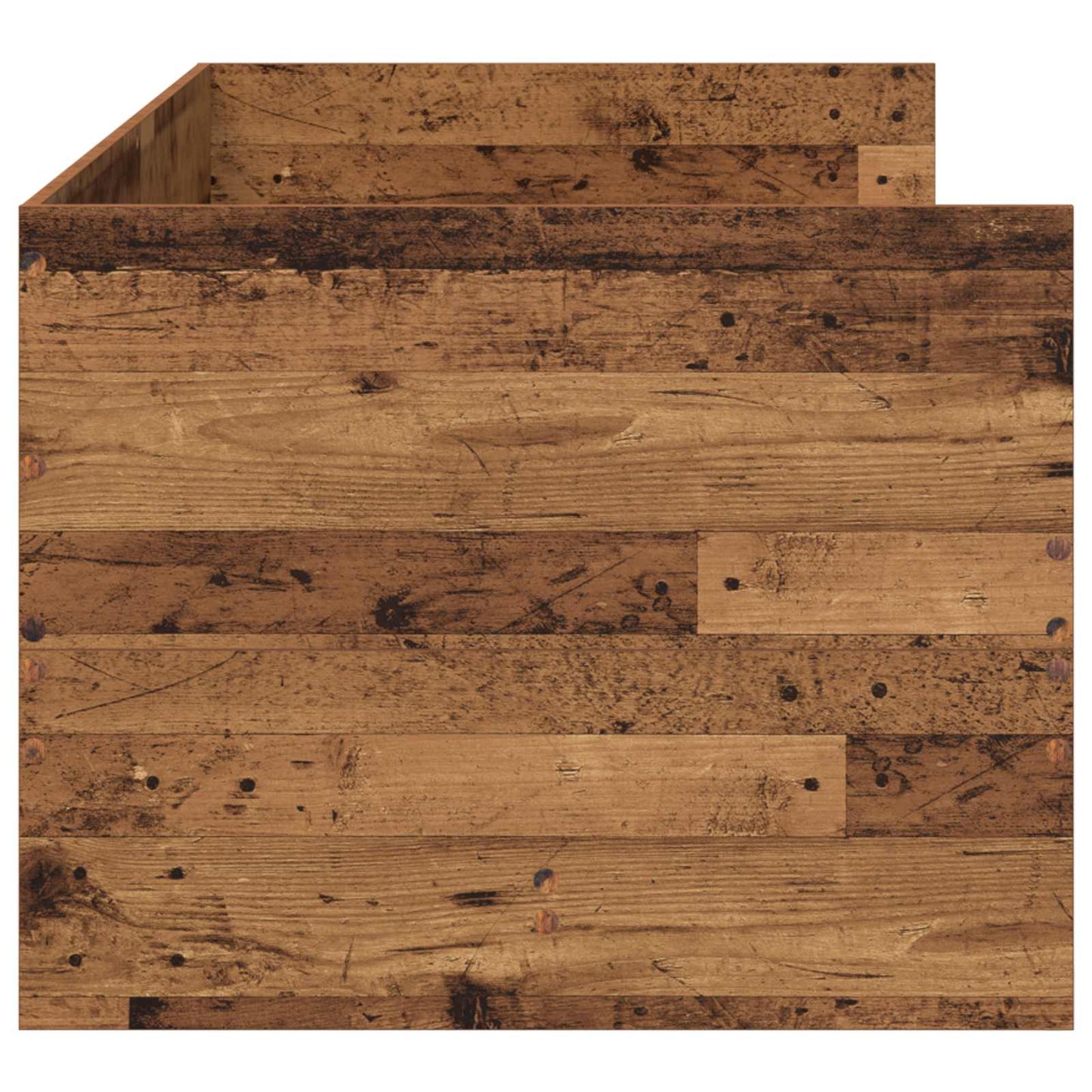 Dagbed met lade met hoofdeinde met opslag Oud hout Bewerkt hout