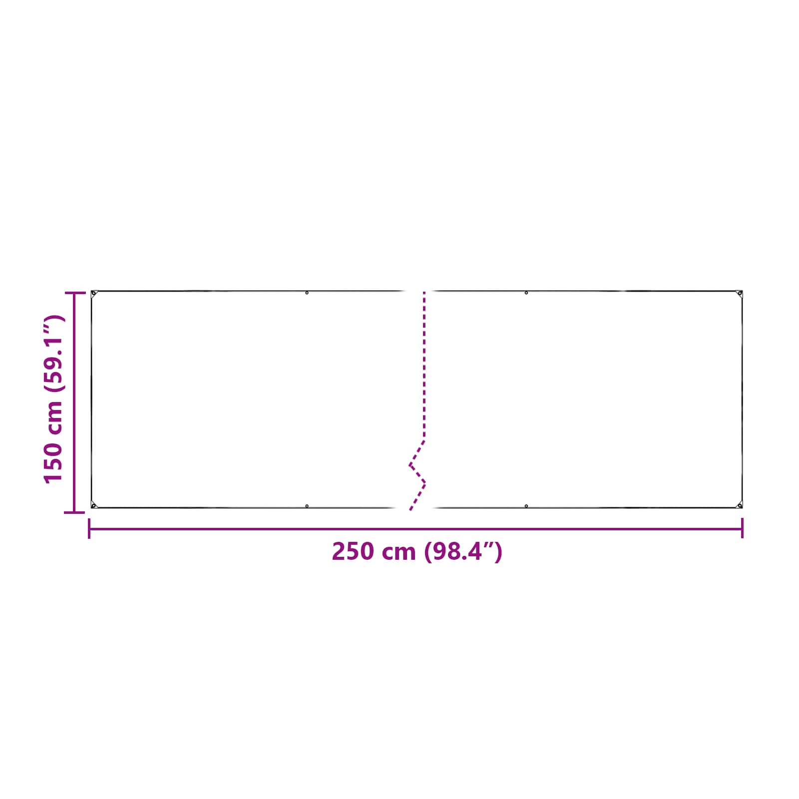 Plantenhoes Doorzichtig 2,5 x 1,5 m PE is nu te koop bij PeponiXL, paradijselijk wonen!