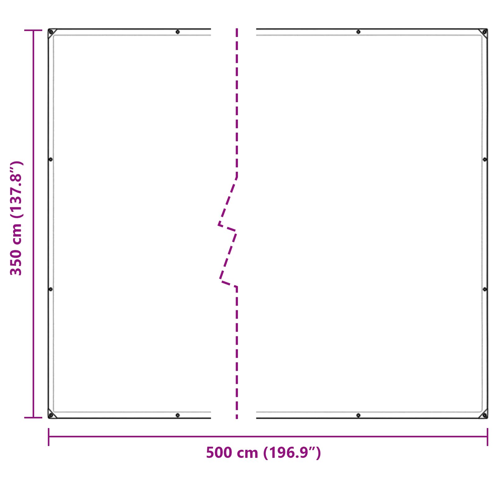 Plantenhoes Doorzichtig 5 × 3,5 m PE is nu te koop bij PeponiXL, paradijselijk wonen!