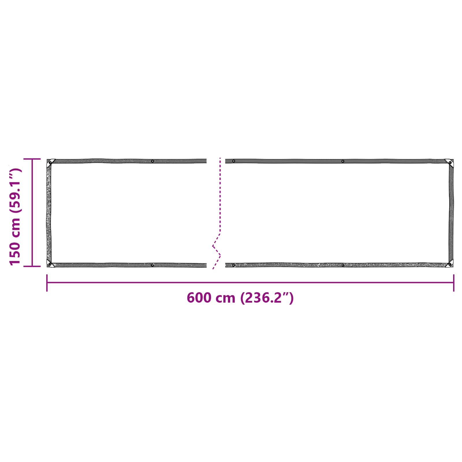 Plantenhoes Doorzichtig 6 x 1,5 m PE is nu te koop bij PeponiXL, paradijselijk wonen!