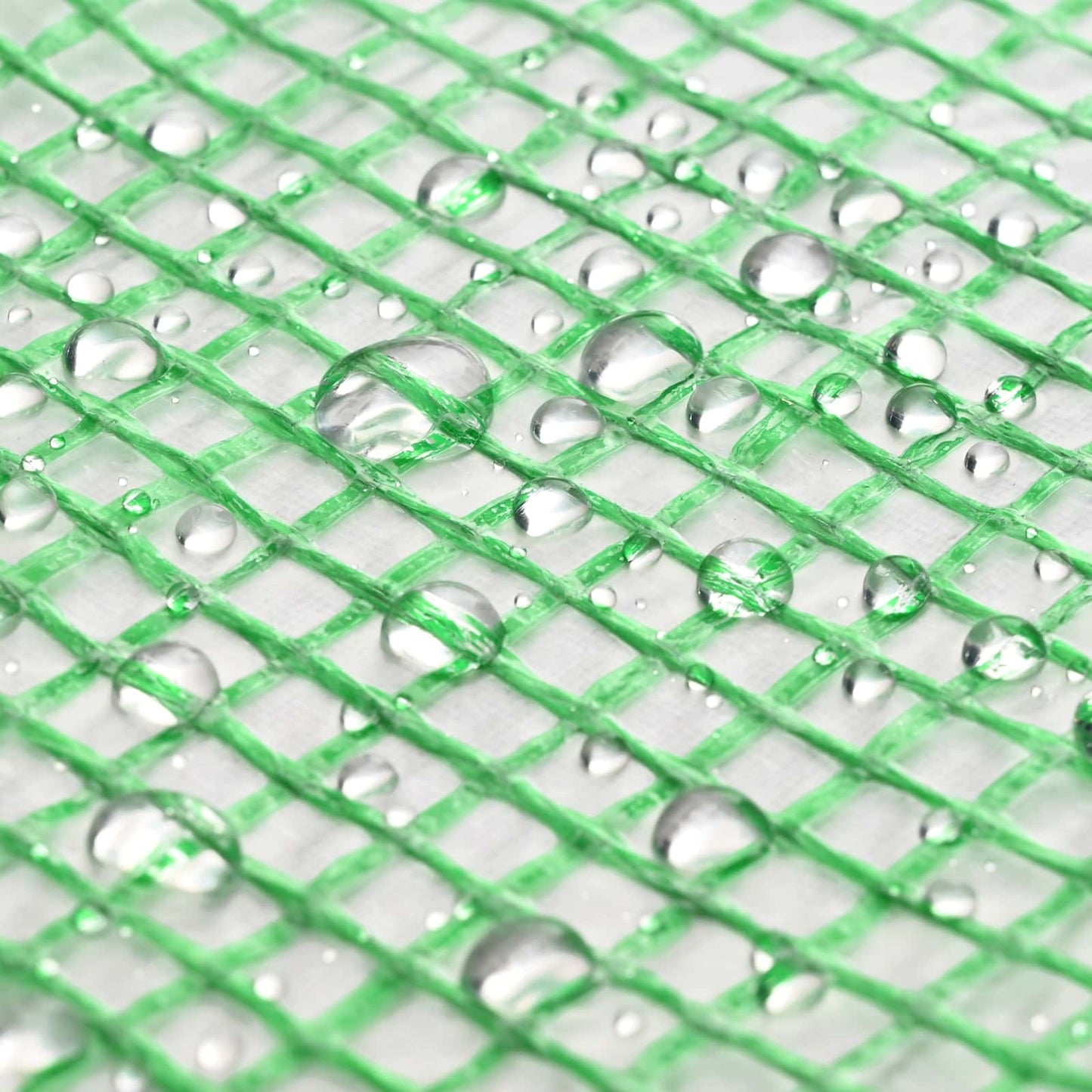 Zeil met Oogjes 2 st Groen 3 x 5 m 260 gsm PE