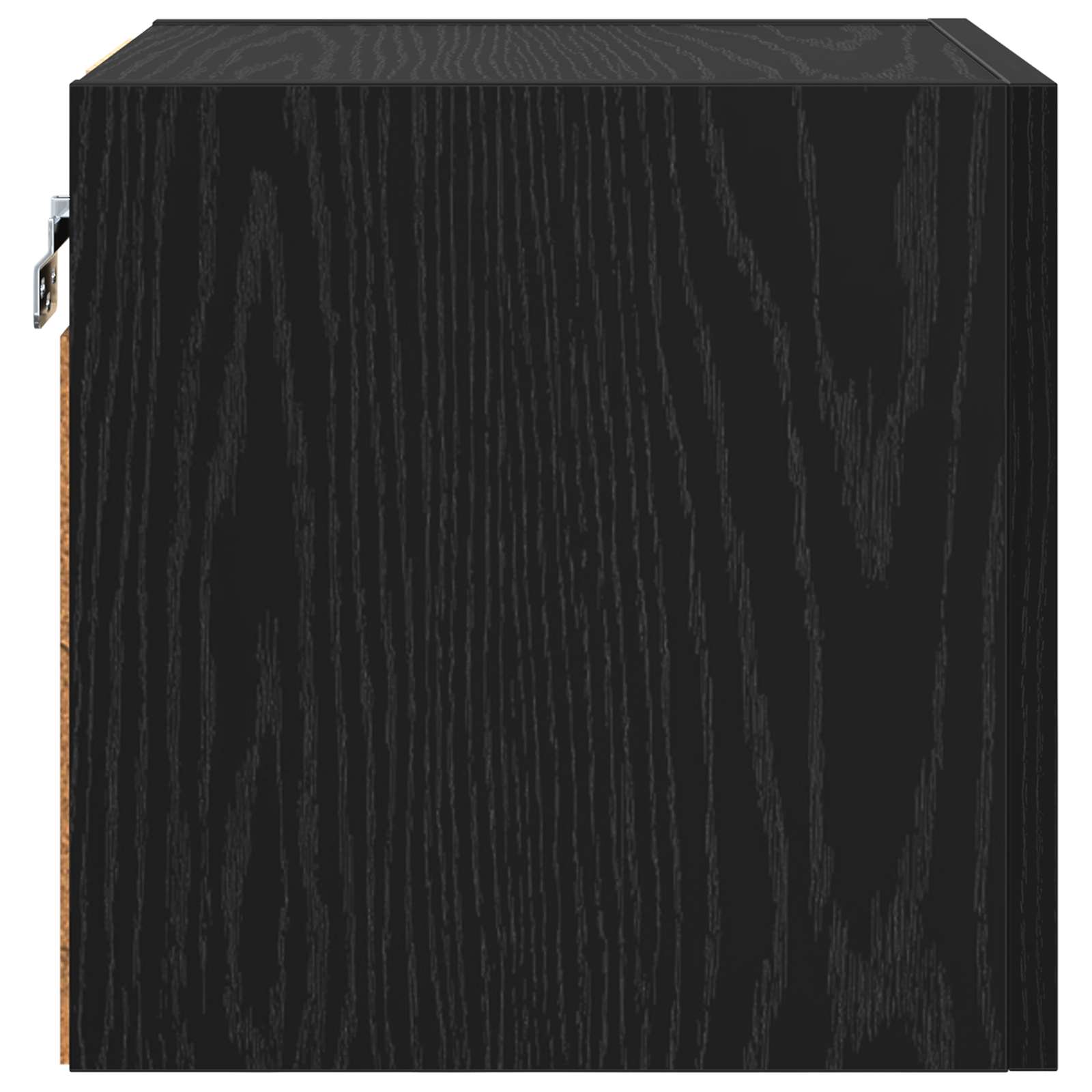 Wandgemonteerde TV-kast 4 pcs Zwart eiken 30,5 x 30 x 30 cm is nu te koop bij PeponiXL, paradijselijk wonen!