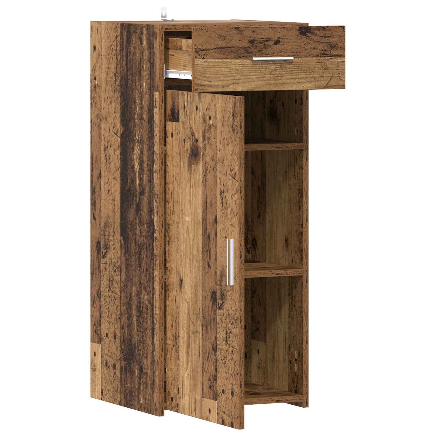 Opbergkast Oud Hout 40 x 42,5 x 93 cm Bewerkt hout is nu te koop bij PeponiXL, paradijselijk wonen!