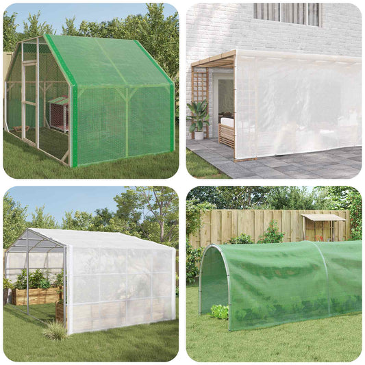 Zeil met Oogjes Groen 8 x 12 m 140 gsm PE is nu te koop bij PeponiXL, paradijselijk wonen!
