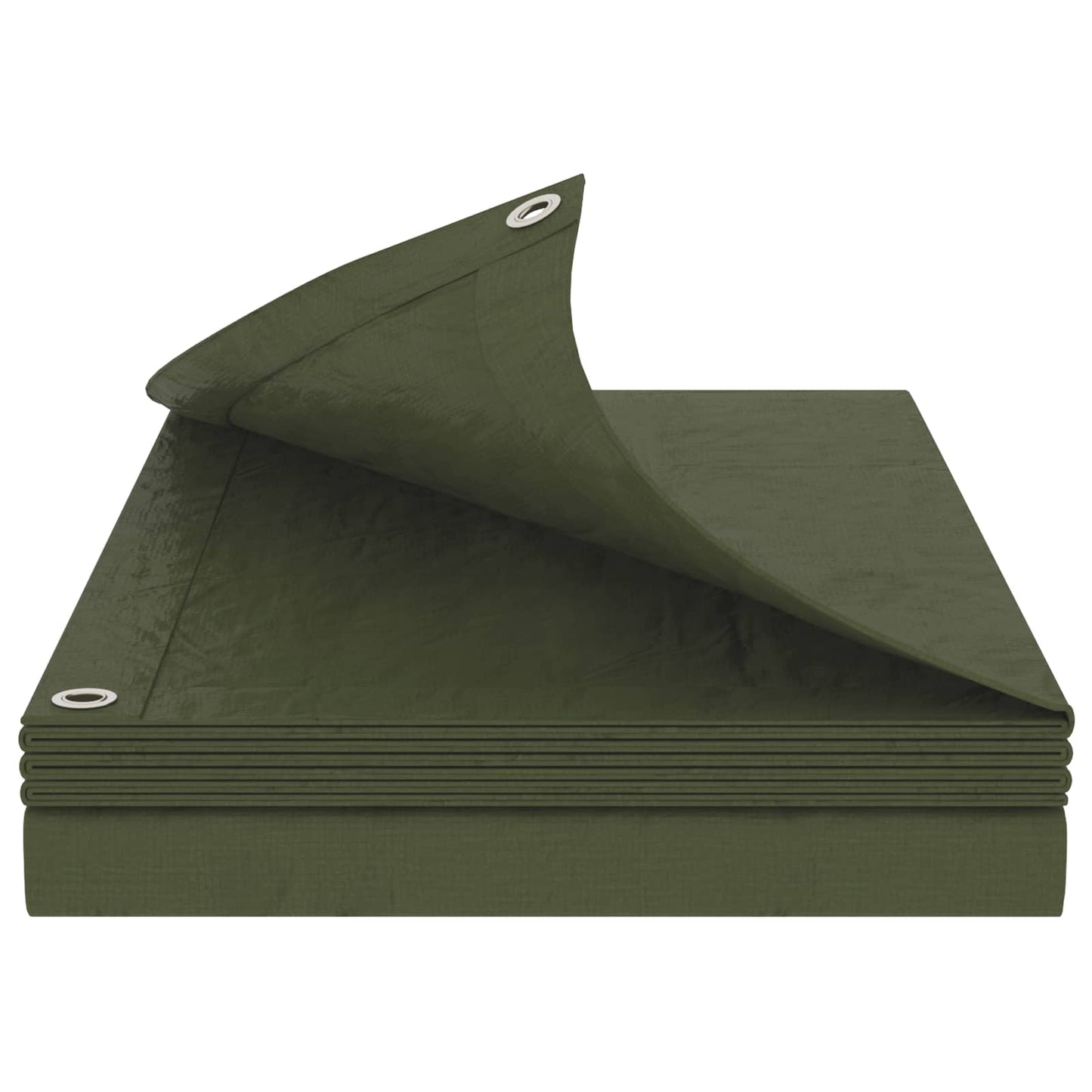 Zeil met Oogjes Groen 8 x 10 m 90 gsm PE