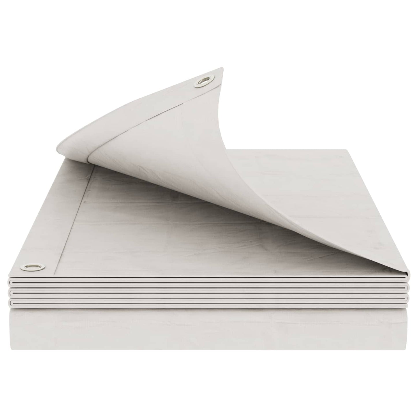 Zeil met Oogjes Wit 8 x 12 m 260 gsm PE