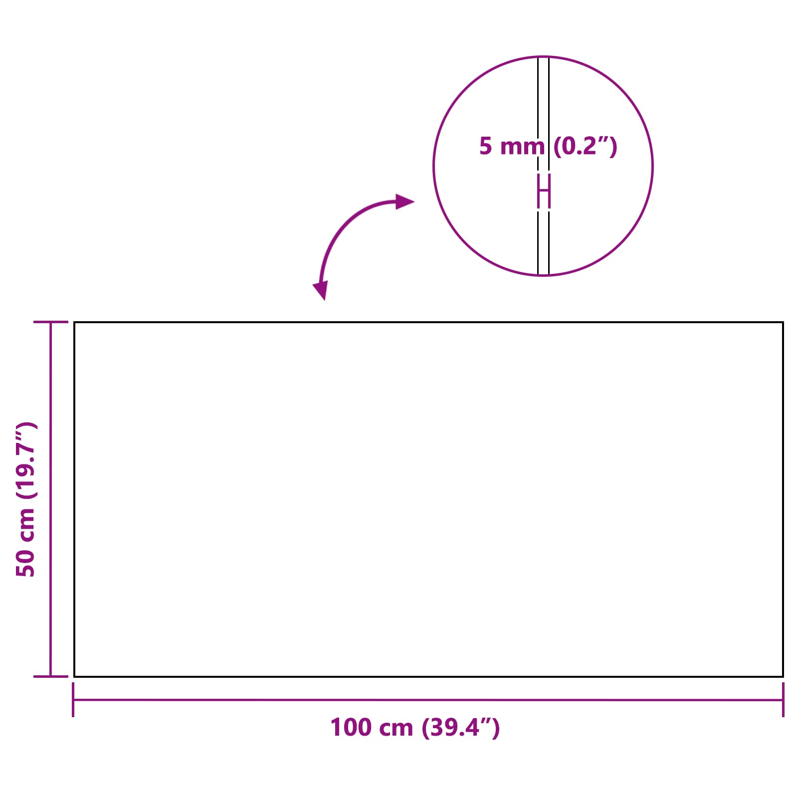 Kurkplaat 6 st Bruin 100 x 50 cm Kurk is nu te koop bij PeponiXL, paradijselijk wonen!