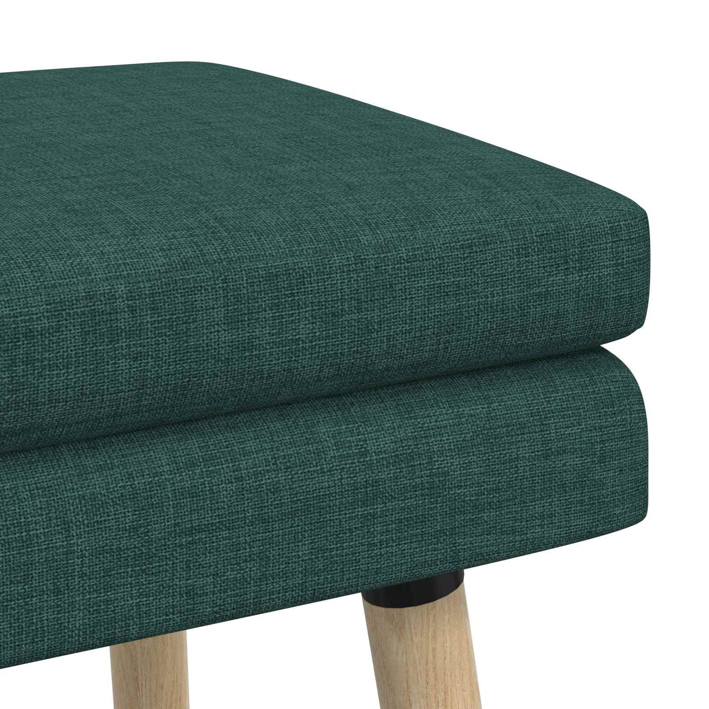 Dubbel Laagige Bank Donkergroen 80 x 40 x 47 cm Stof