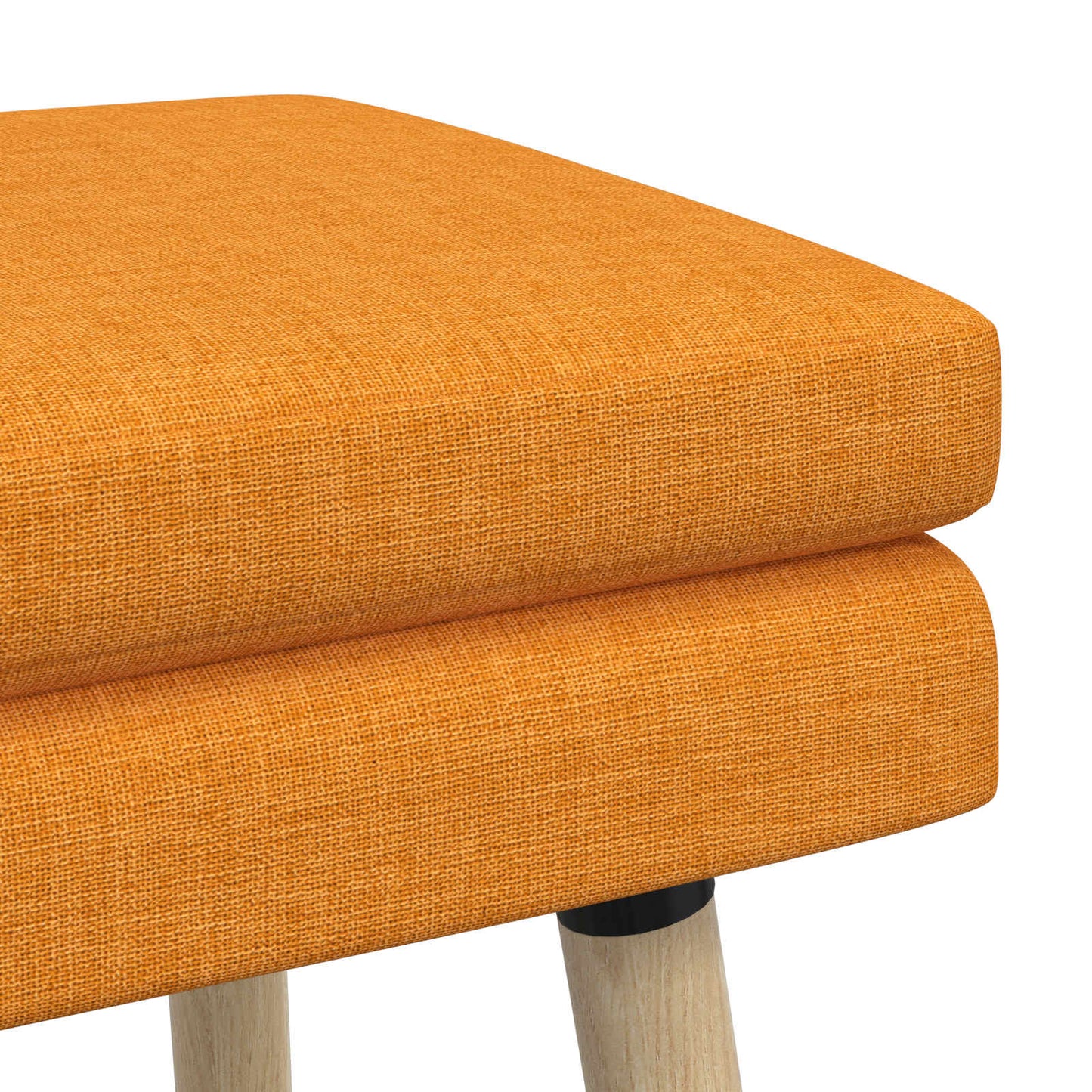 Dubbel Laagige Bank Donkergeel 80 x 40 x 47 cm Stof