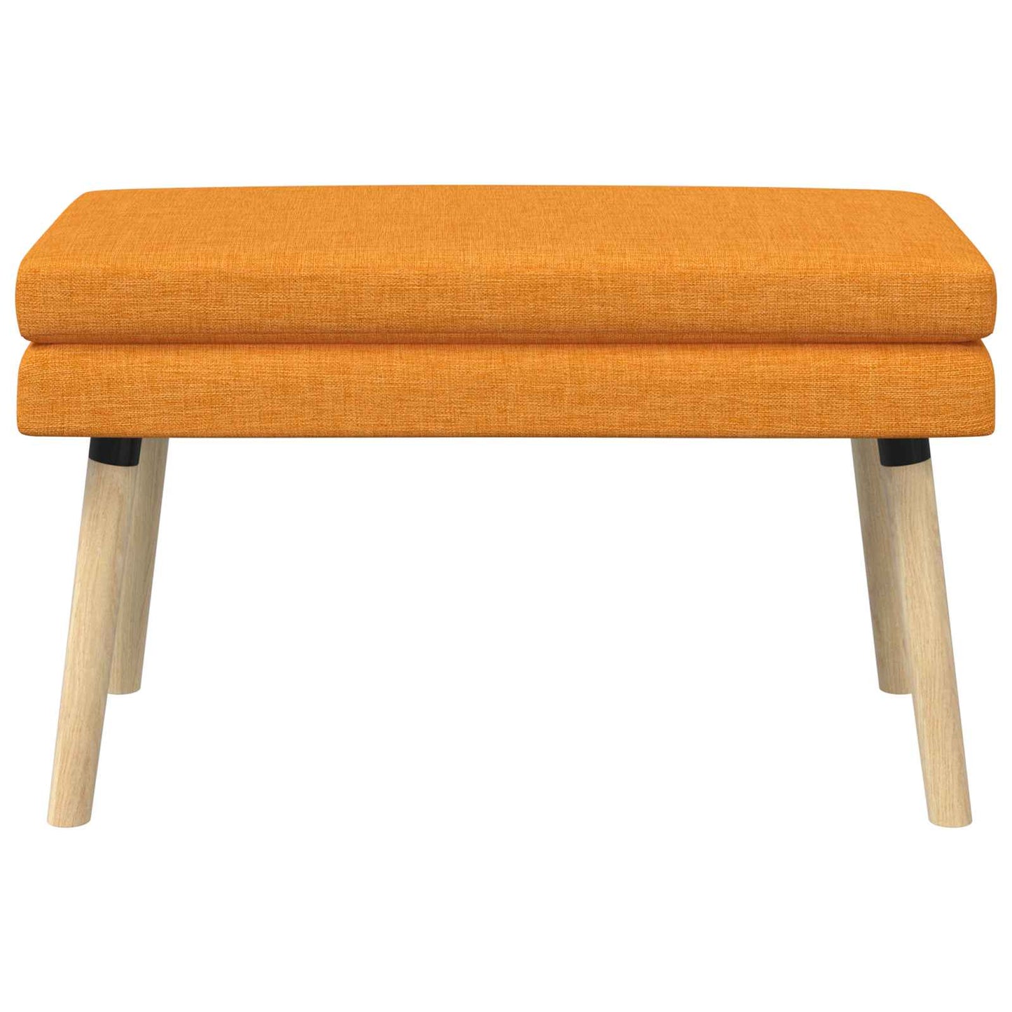 Dubbel Laagige Bank Donkergeel 80 x 40 x 47 cm Stof