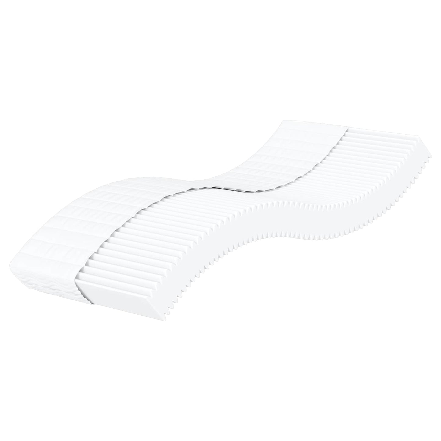 Schuimmatras H2 en H3 75 x 190 cm Wit is nu te koop bij PeponiXL, paradijselijk wonen!