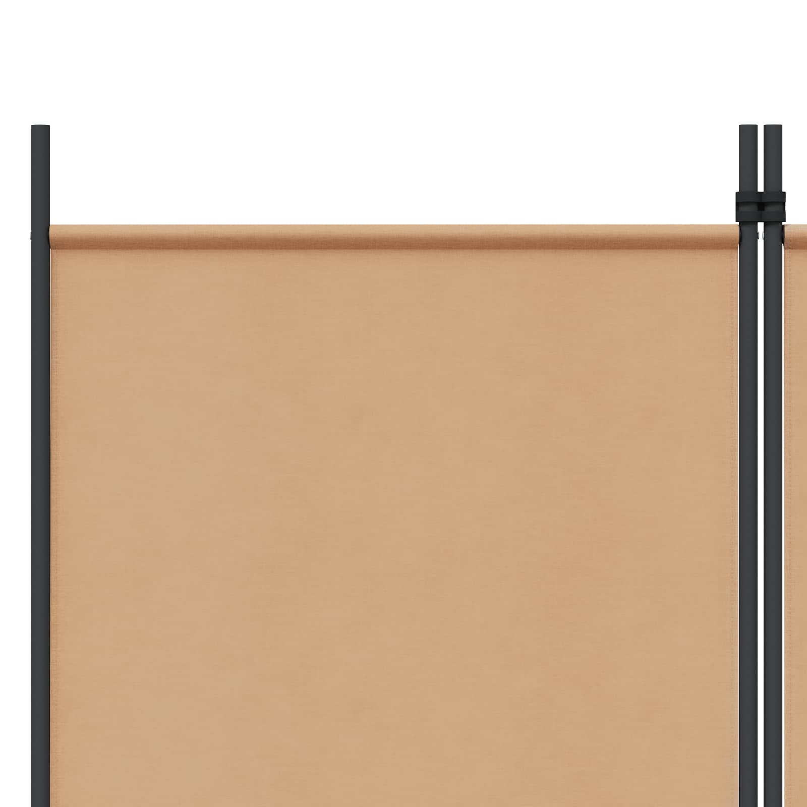 5-Panel Room Divider Beige 250 x 200 cm Stof is nu te koop bij PeponiXL, paradijselijk wonen!