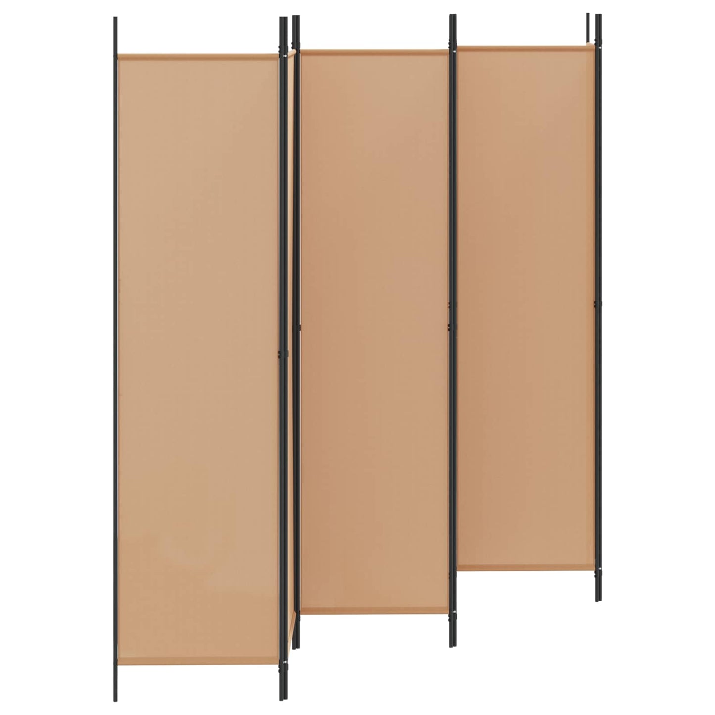 6-Panelen Kamerscherm Beige 300 x 200 cm Stof is nu te koop bij PeponiXL, paradijselijk wonen!