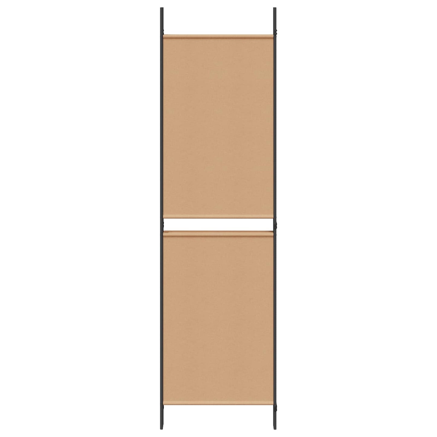 4-Panel Room Divider Beige 200 x 180 cm Stof is nu te koop bij PeponiXL, paradijselijk wonen!