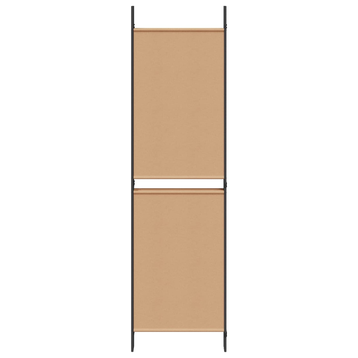 5-Panel Room Divider Beige 250 x 180 cm Stof is nu te koop bij PeponiXL, paradijselijk wonen!