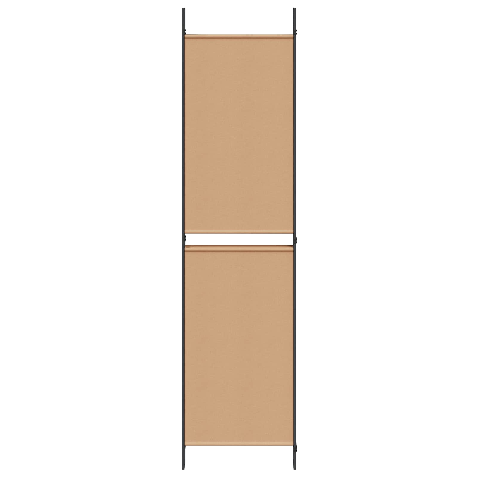 5-panelen kamerscherm Beige 250 x 200 cm Stof is nu te koop bij PeponiXL, paradijselijk wonen!