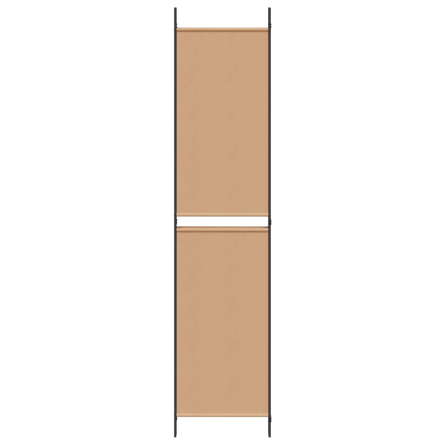 4-panelen roomdivider Beige 200 x 220 cm Stof is nu te koop bij PeponiXL, paradijselijk wonen!