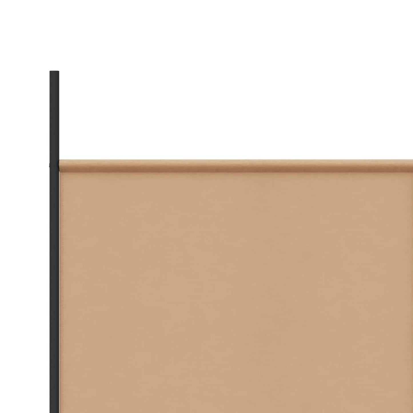 5-Panel Room Divider Beige 250 x 220 cm Stof is nu te koop bij PeponiXL, paradijselijk wonen!