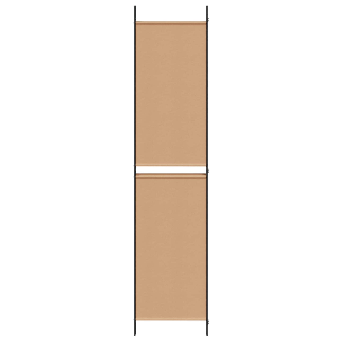 5-Panel Room Divider Beige 250 x 220 cm Stof is nu te koop bij PeponiXL, paradijselijk wonen!