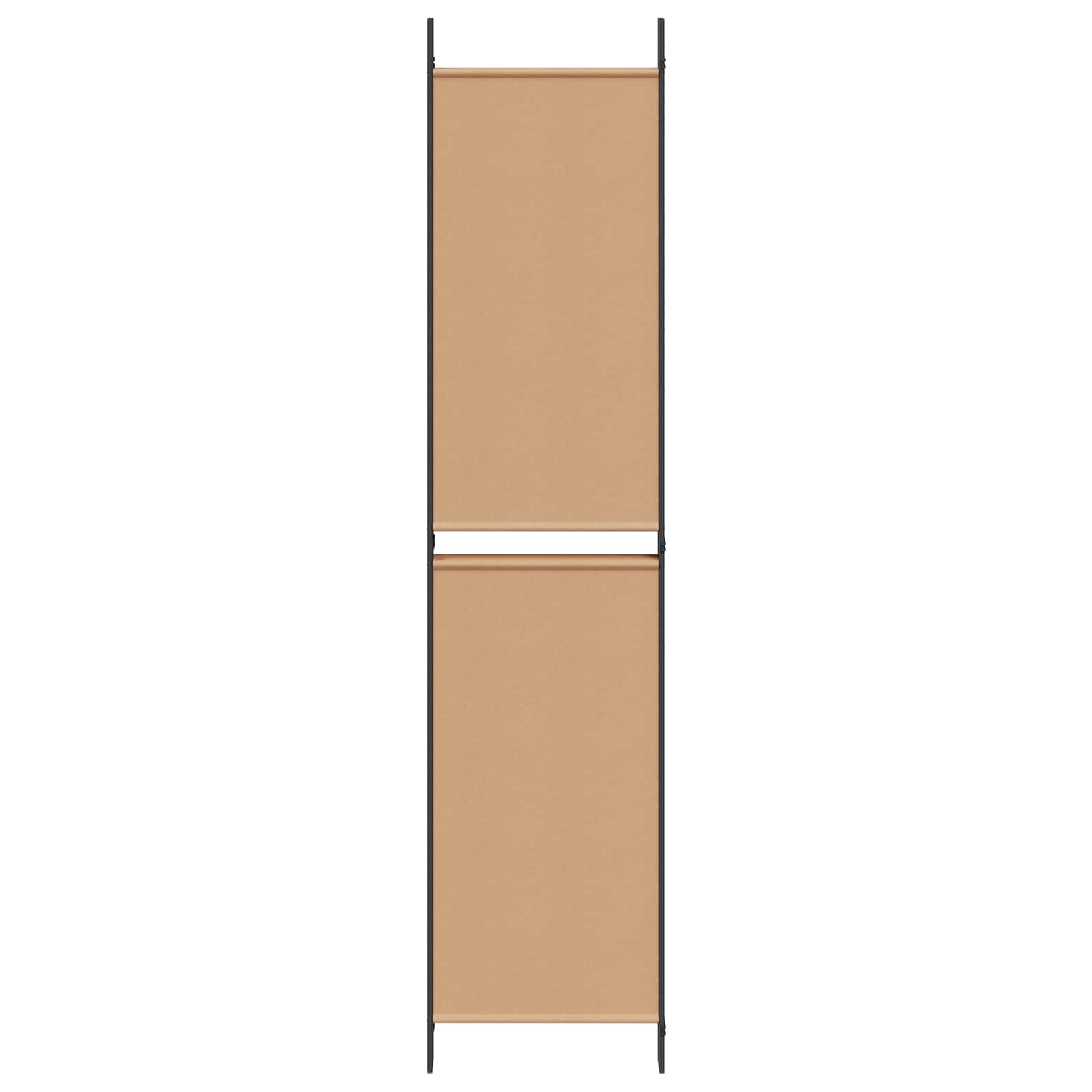 5-Panel Room Divider Beige 250 x 220 cm Stof is nu te koop bij PeponiXL, paradijselijk wonen!
