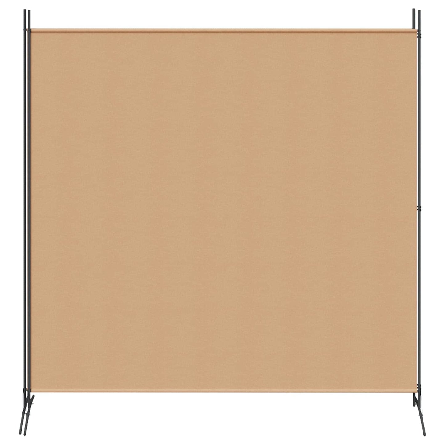 2-Panelen Kamerscherm Beige 348 x 180 cm Stof is nu te koop bij PeponiXL, paradijselijk wonen!