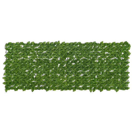 Balkonscherm met bladeren Groen en Geel 200 x 75 cm is nu te koop bij PeponiXL, paradijselijk wonen!
