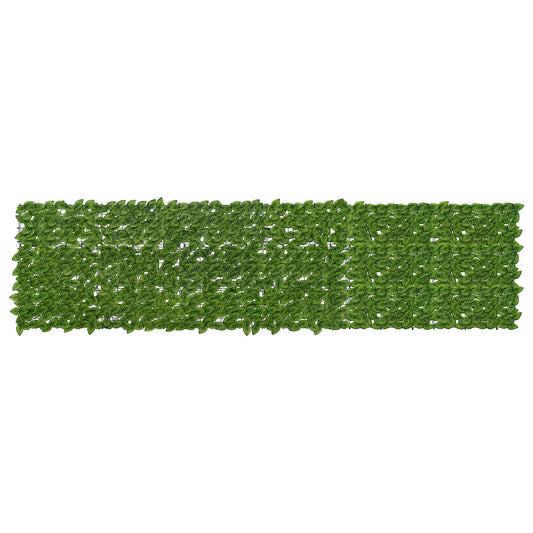 Balkonscherm met bladeren Groen en Geel 300 x 75 cm is nu te koop bij PeponiXL, paradijselijk wonen!