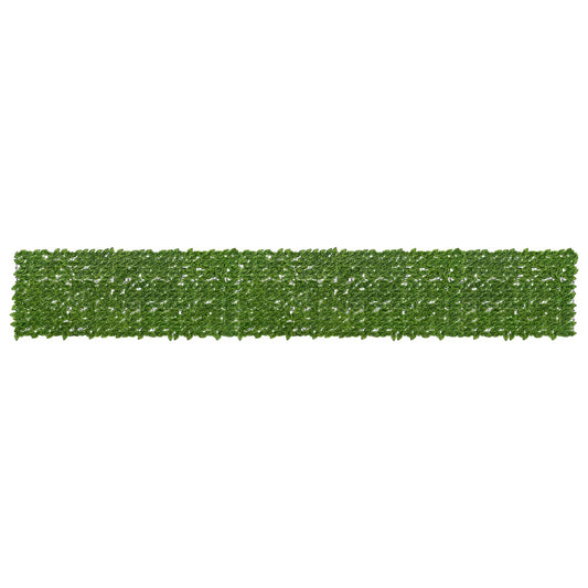 Balkonscherm met bladeren Groen en Geel 500 x 75 cm is nu te koop bij PeponiXL, paradijselijk wonen!