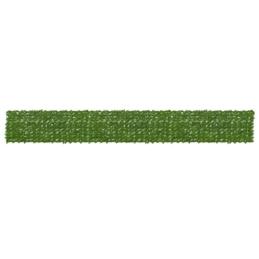 Balkonscherm met bladeren Groen en Geel 600 x 75 cm is nu te koop bij PeponiXL, paradijselijk wonen!