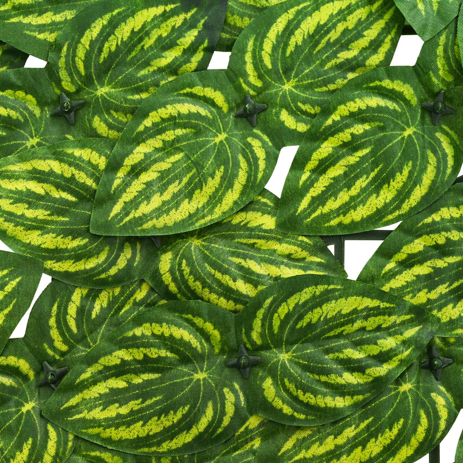 Balkonscherm met bladeren Groen en Geel 400 x 100 cm is nu te koop bij PeponiXL, paradijselijk wonen!