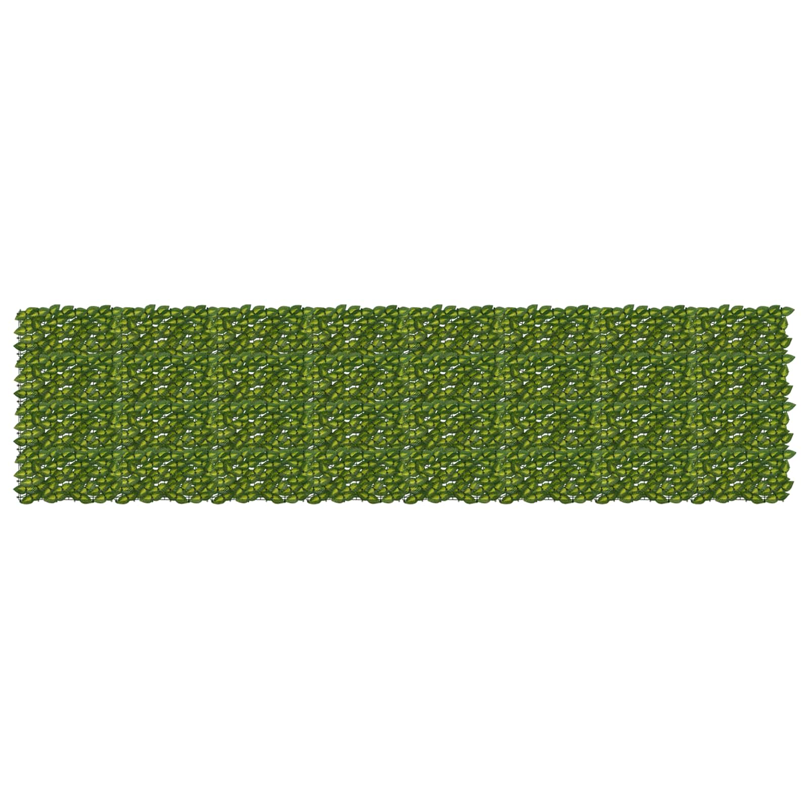 Balkonscherm met bladeren Groen en Geel 400 x 100 cm is nu te koop bij PeponiXL, paradijselijk wonen!