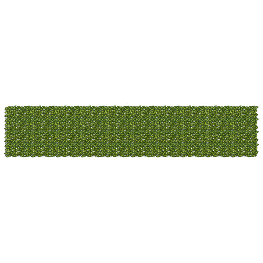 Balkonscherm met bladeren Groen en Geel 500 x 100 cm is nu te koop bij PeponiXL, paradijselijk wonen!